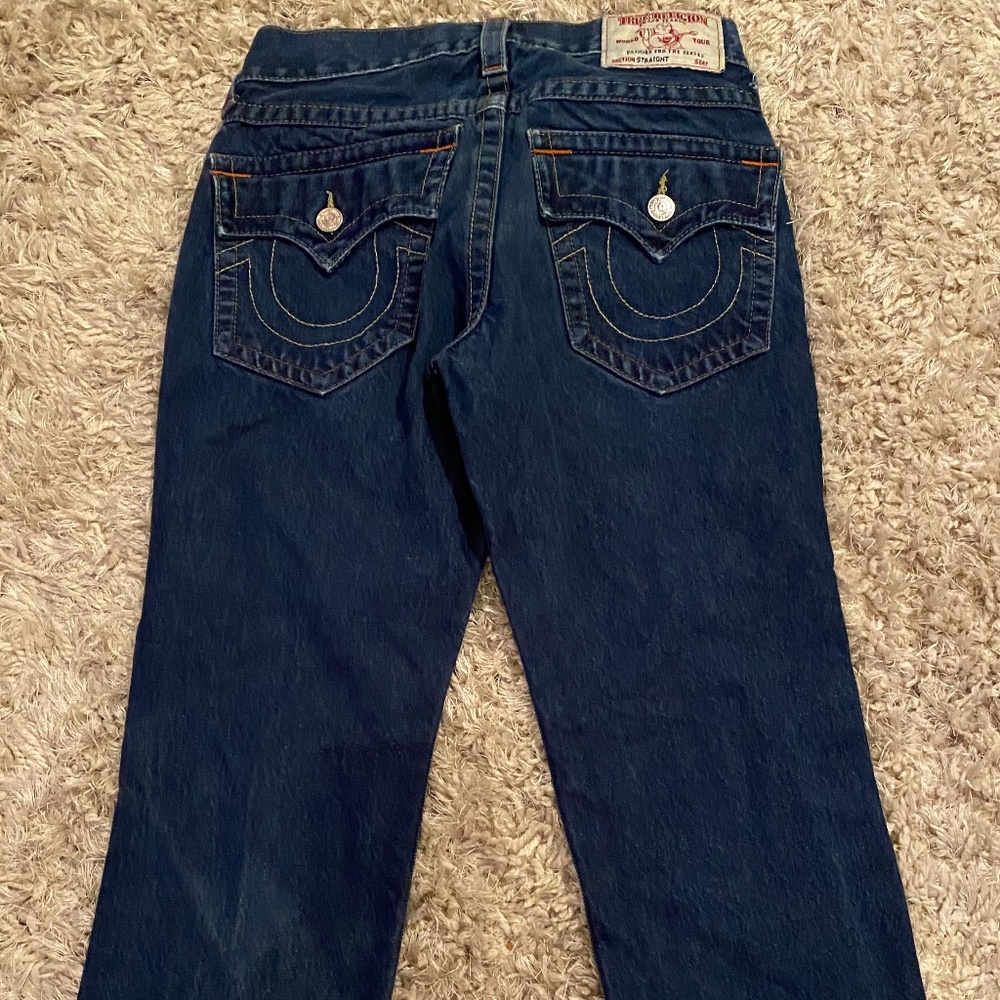 True religion “Rickey” dark blue jeans size 31 length 32